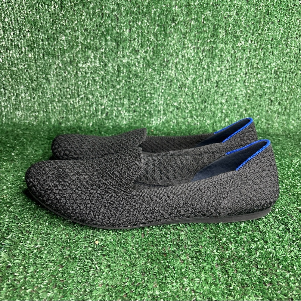 Rothy's The Flat Black Solid Round Toe Womens Pro… - image 3